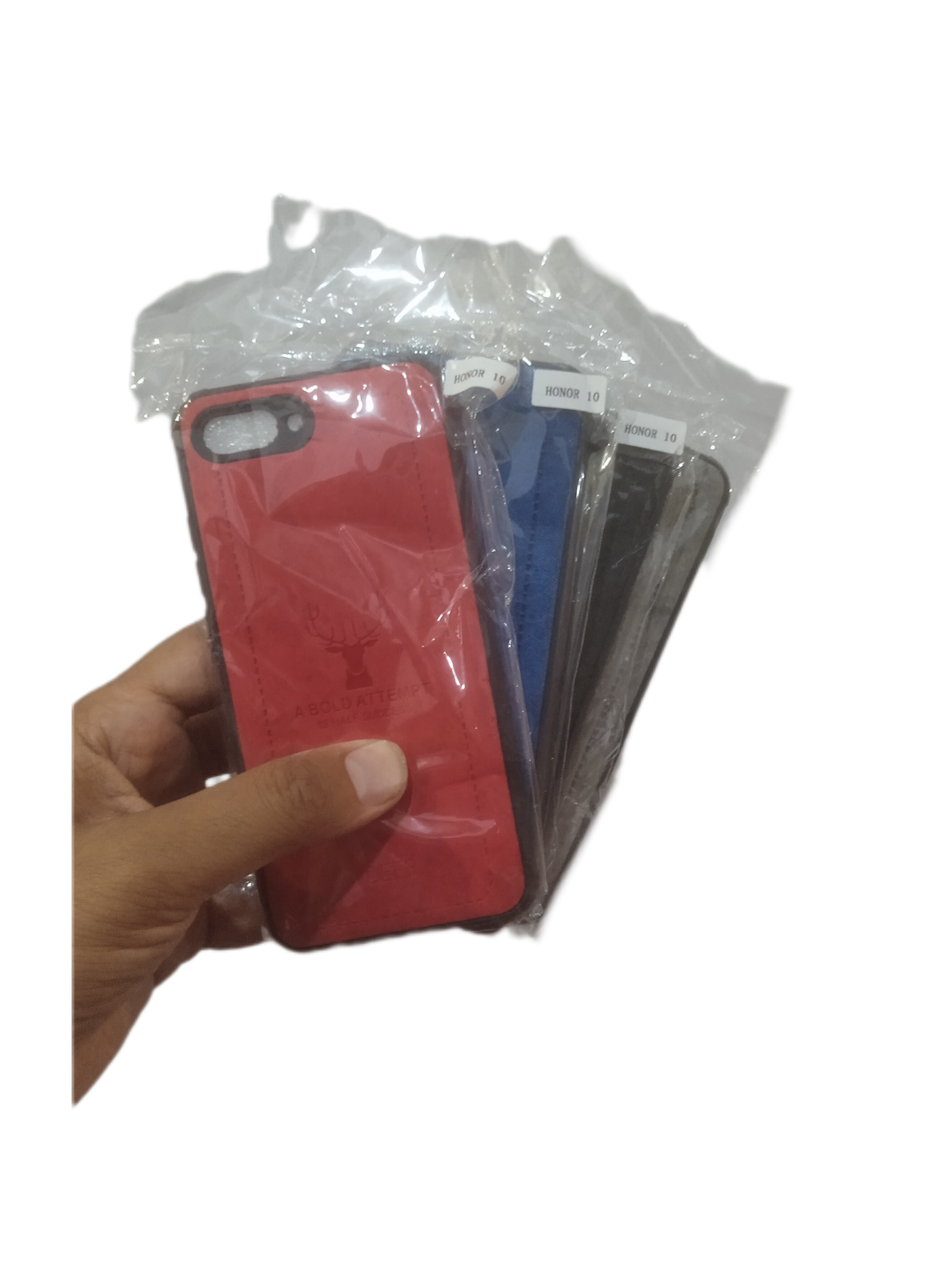 قاب چرمی پارچه ای طرح گوزن گوشی هوآوی Honor 10