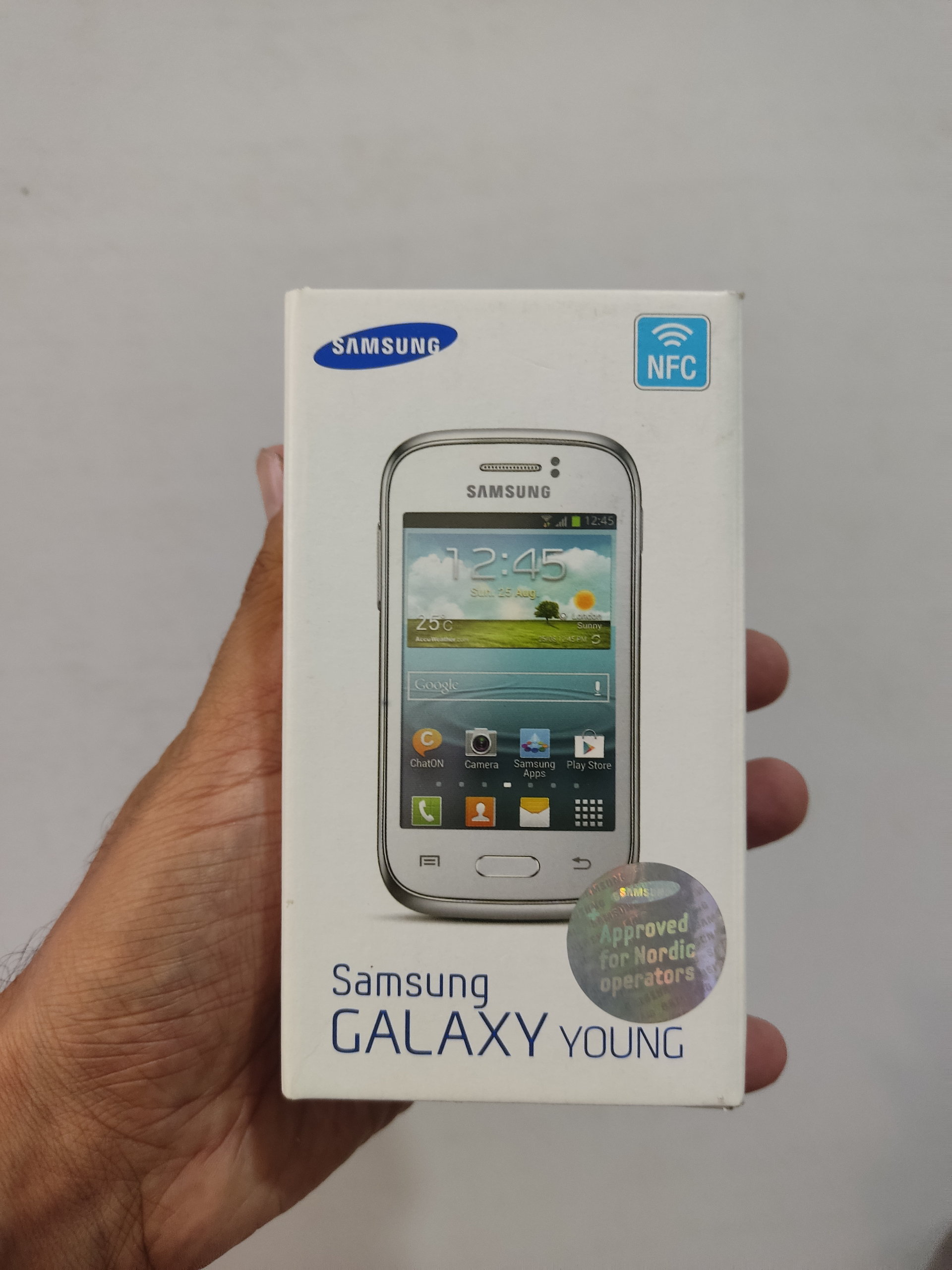 گوشی  سامسونگ گلکسی یانگ|حافظه 4گیگ| رم ۷۶۸مگ|  SAMSUNG GALAXY YOUNG S6310