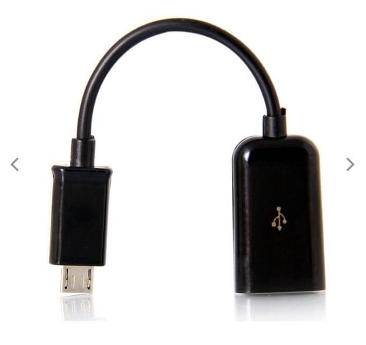 کابل OTG  پکدار Micro USB