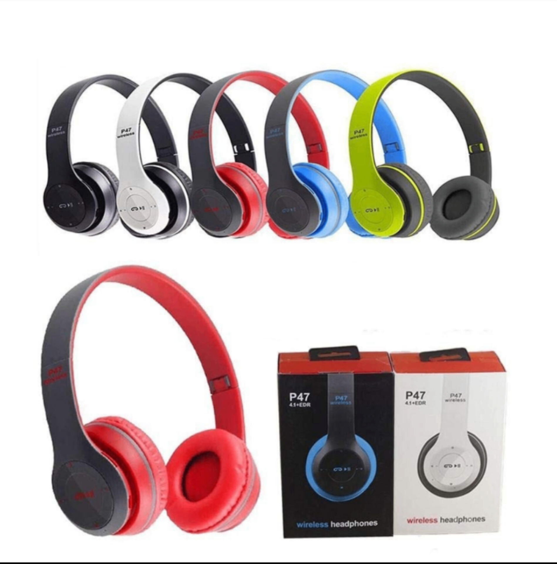 هدفون بی سیم مدل P47 ا P47 Wireless Headphone