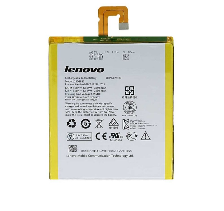 باتری اصلی تبلت لنوو Lenovo Tab 3 730 ا Battery Tablet Lenovo Tab 7 Essential - L13D1P31