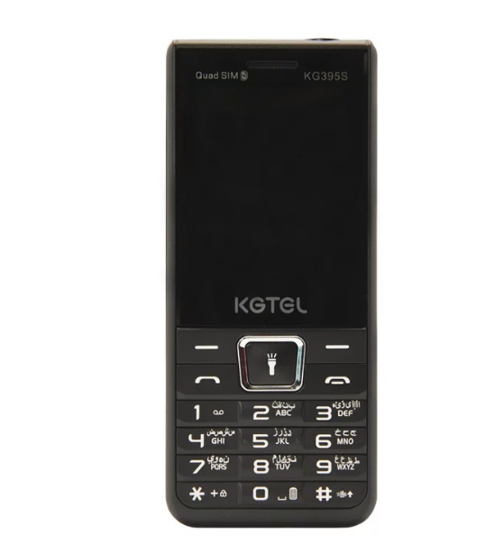 گوشی چهارسیم  کاجیتل KG395S با گارانتی مهر | حافظه 32 مگابایت ا KGTEL KG395S 32 MB