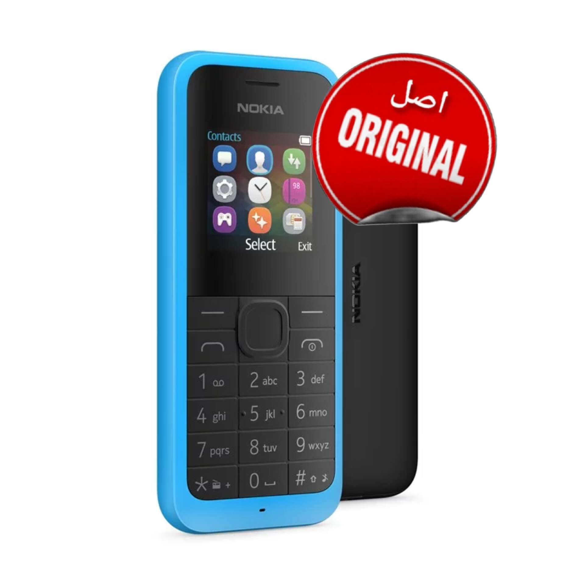 گوشی اصلی نوکیا (۲۰۱۳) ۱۰۵  |شکلک دار |   Nokia 105(2013)/RM-908