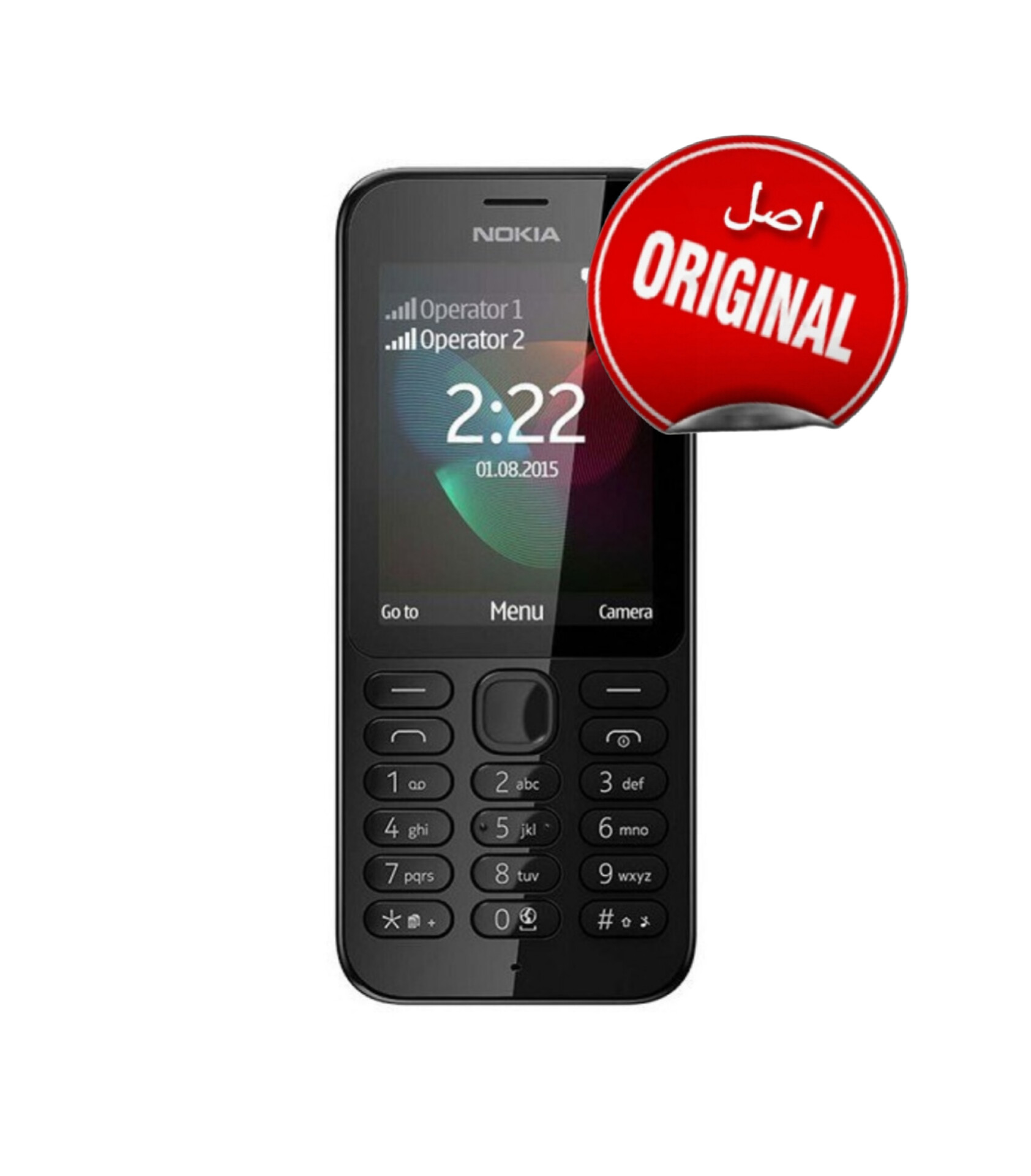 گوشی  اصلی نوکیا 222(بدون رجیستری ویژه اتباع)  | حافظه 16 مگابایت ا Nokia 222 16 MB