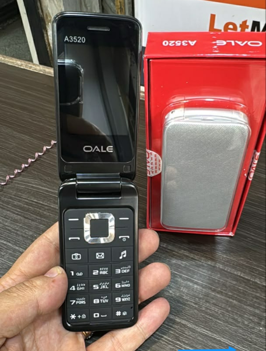 گوشی تاشو طرح سامسونگ C3520 شرکت OALE با گارانتی | حافظه 32مگا بایت 