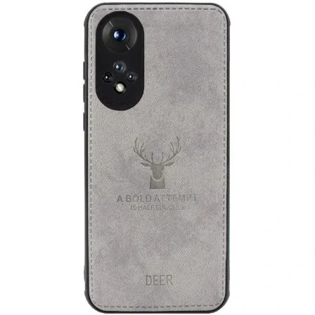 کاور چرمی پارچه ای طرح  گوزنی آنر Honor 50 Deer-style cover for Honor 50