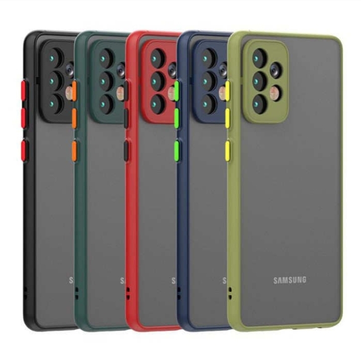 قاب ، کاور پشت مات محافظ لنزدار سامسونگ Samsung Galaxy A73 5G