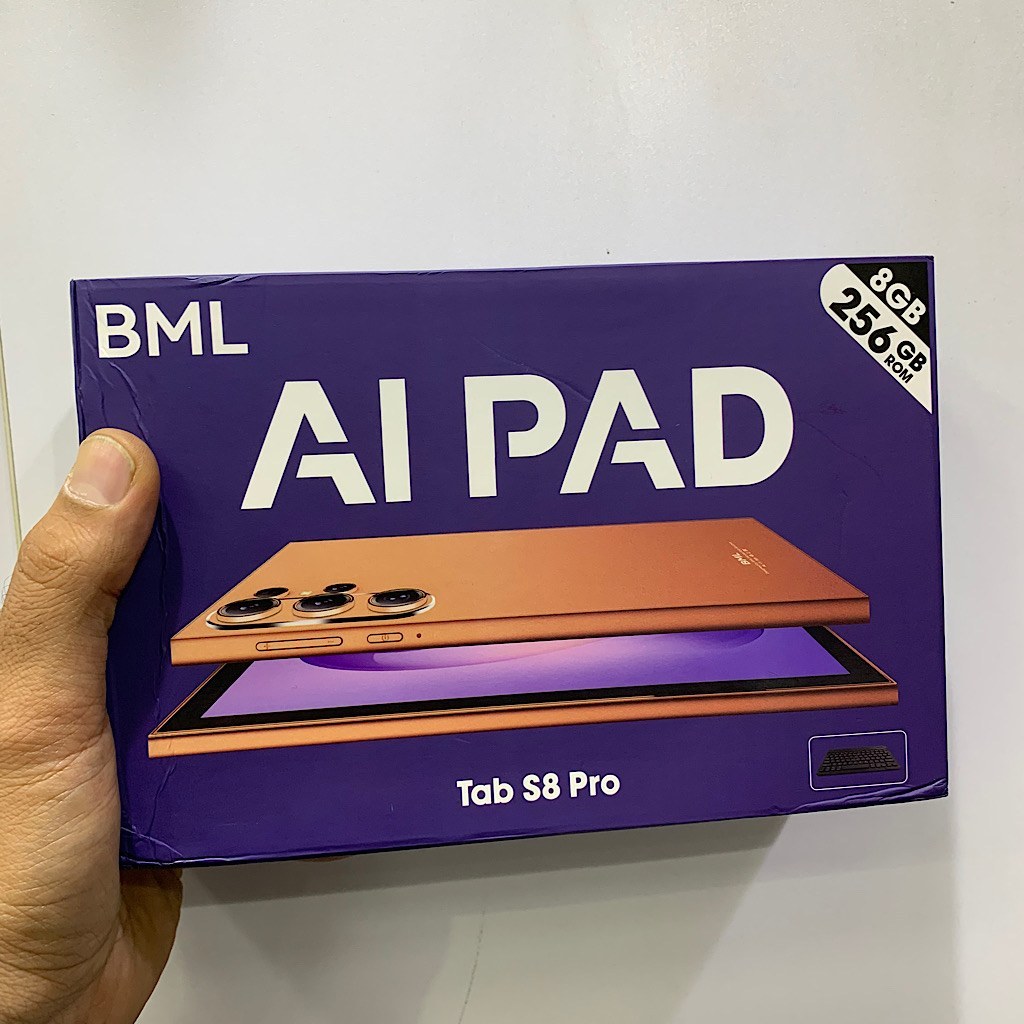 تبلت بی ام ال مدل BML S8 PRO ظرفیت 32 گیگابایت رم 3 گیگابایت صفحه نمایش 7 اینچ کیبورد دار